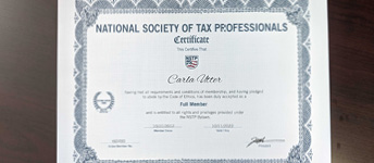 Personalized Membership Certificate