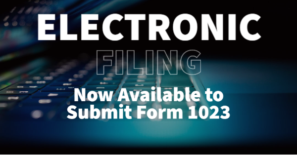 Form 1023 Electronic Filing Submission Now Available