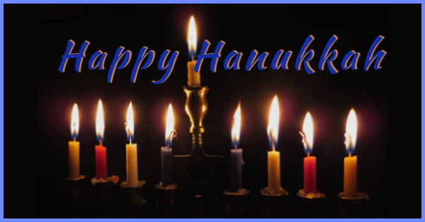 Happy Hanukkah from all of us at NSTP.