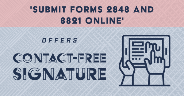 ‘Submit Forms 2848 And 8821 Online’ Offers Contact-Free Signature