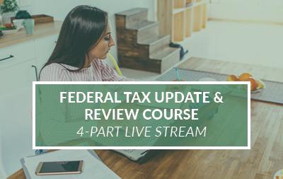 2023 Virtual | Federal Tax Update & Review Course
