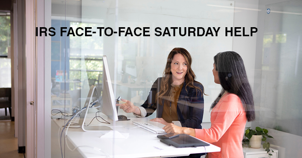 IRS FACE-TO-FACE SATURDAY HELP: | NSTP