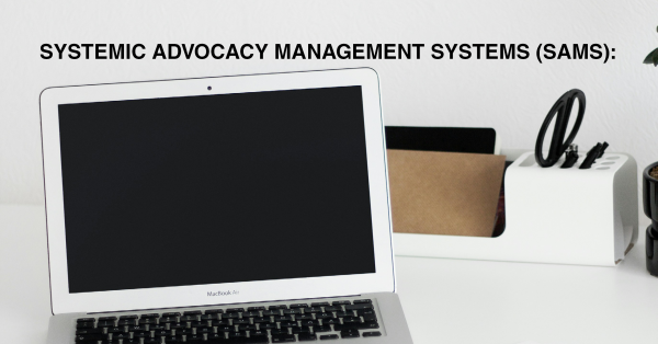 SYSTEMIC ADVOCACY MANAGEMENT SYSTEMS (SAMS):